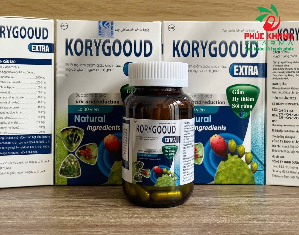 Quy Cách Đóng Gói Và Cách Bảo Quản Viên Uống Xương Khớp Korygooud Extra