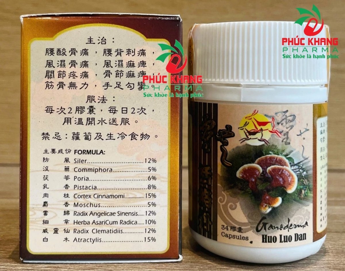 Công Dụng Của Viên Uống Xương Khớp Linh Chi Hoạt Lạc Đơn