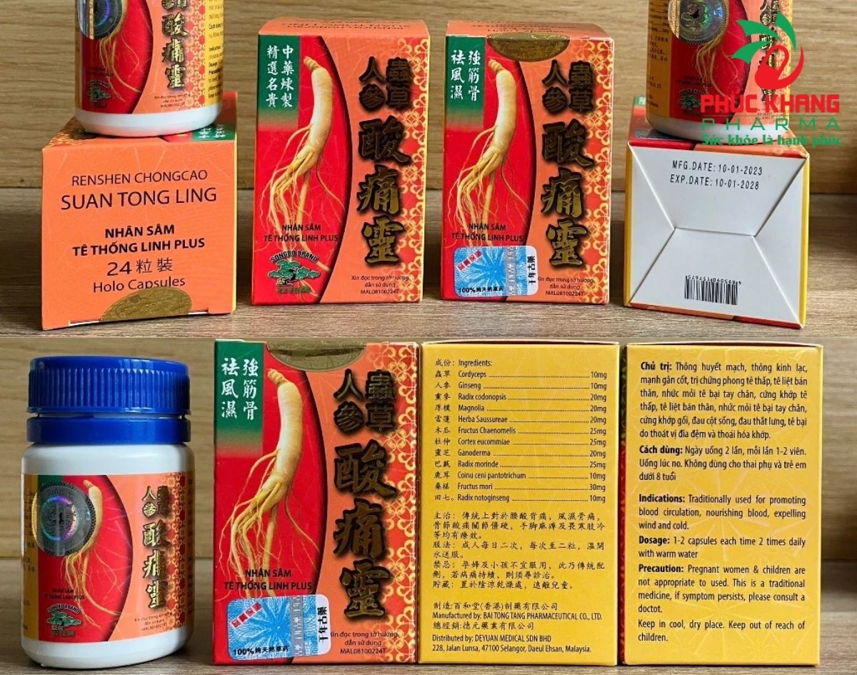Hướng Dẫn Và Những Lưu Ý Quan Trọng Khi Sử Dụng Viên Uống Xương Khớp Nhân Sâm Tê Thống Linh