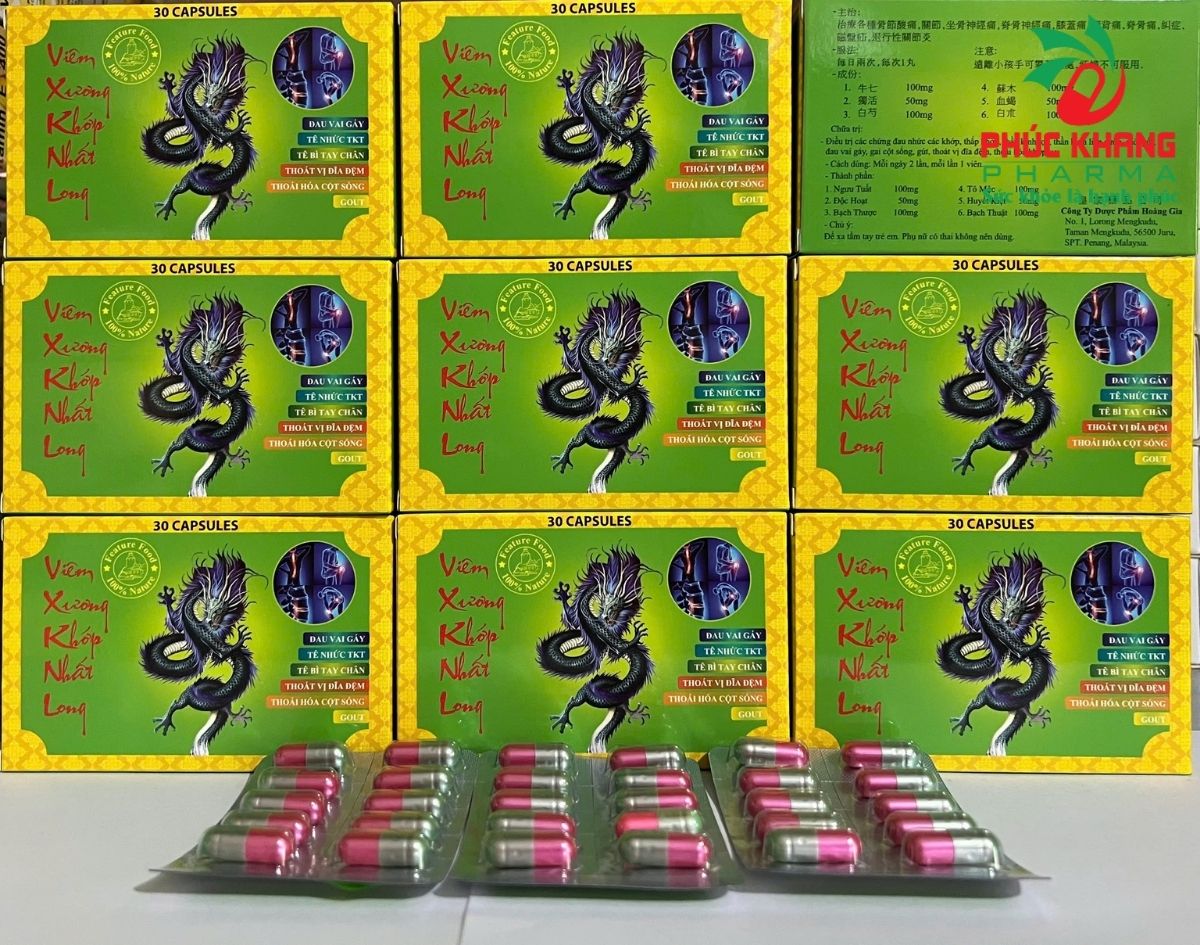 Giới Thiệu Về Sản Phẩm Viên Uống Xương Khớp Nhất Long