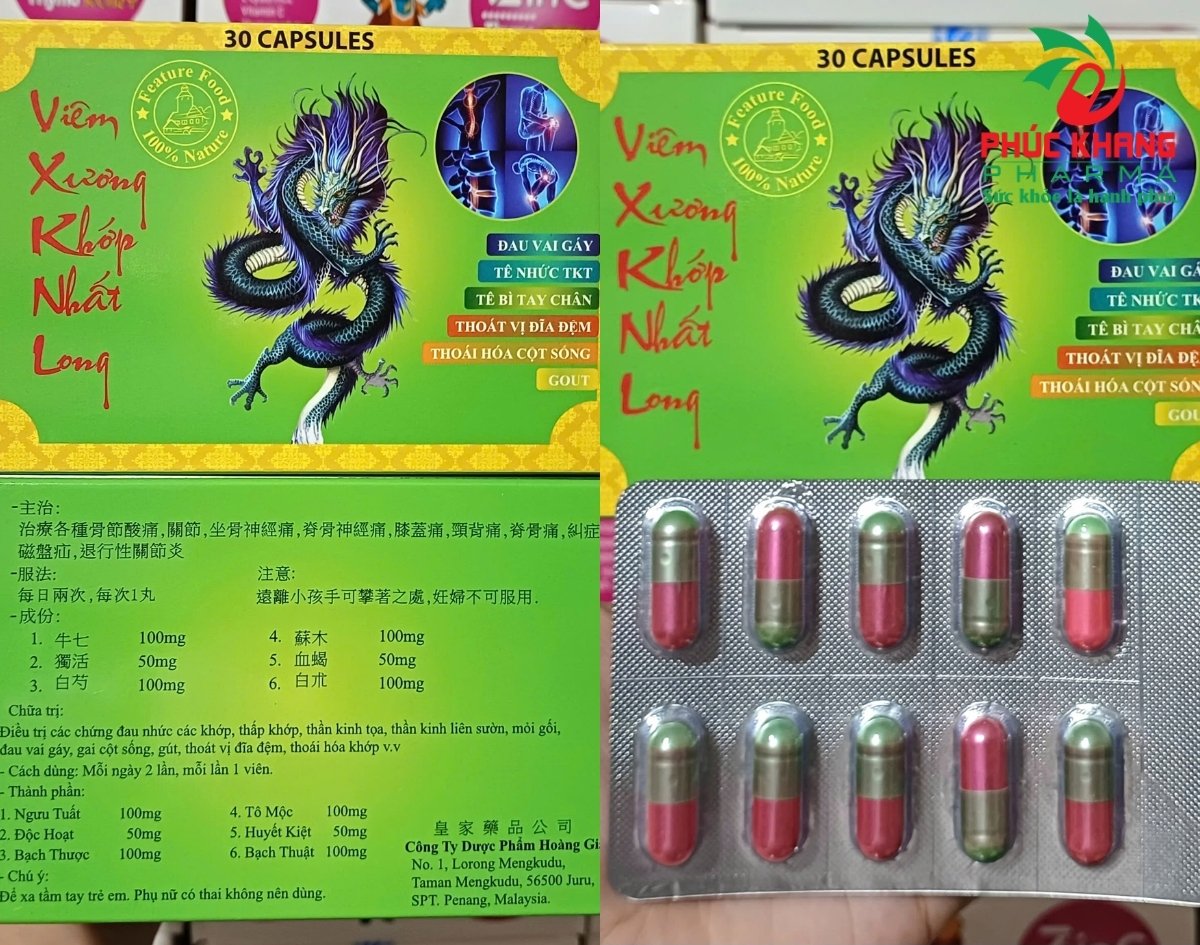 Hướng Dẫn Và Những Lưu Ý Quan Trọng Khi Sử Dụng Viên Uống Xương Khớp Nhất Long