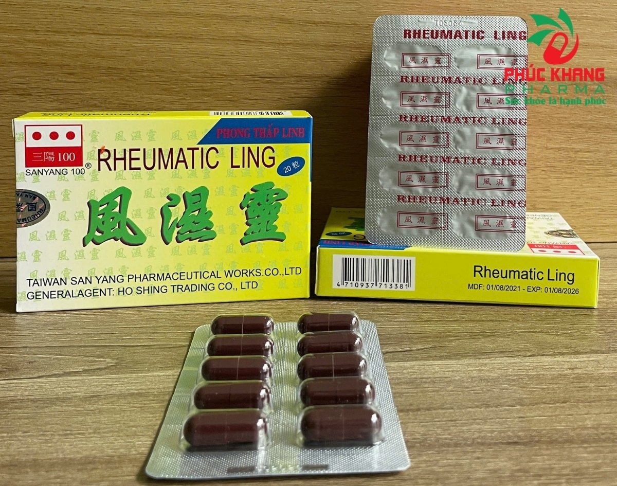 Công Dụng Của Viên Uống Xương Khớp Rheumatic Ling