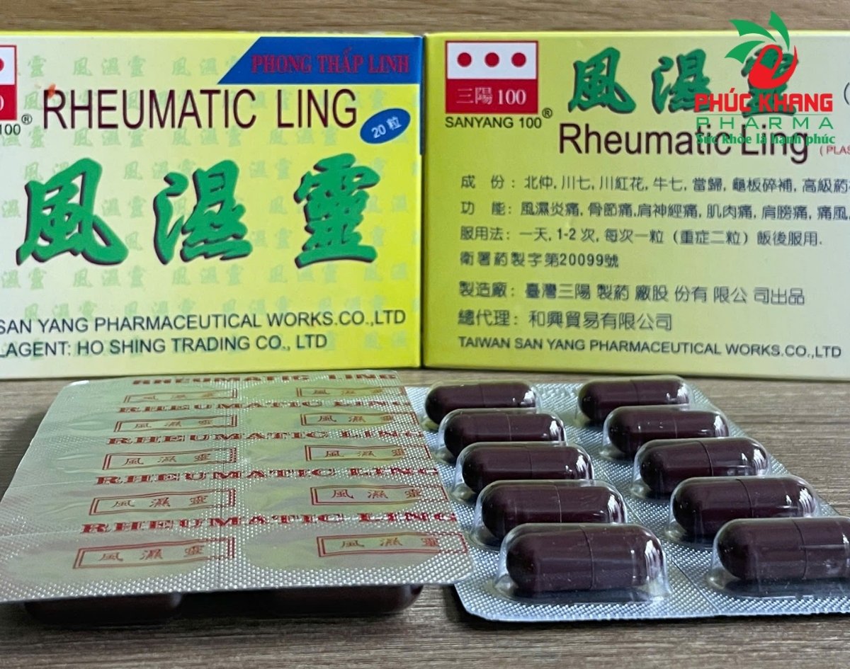 Hướng Dẫn Cách Phân Biệt Viên Xương Khớp Rheumatic Ling Chính Hãng