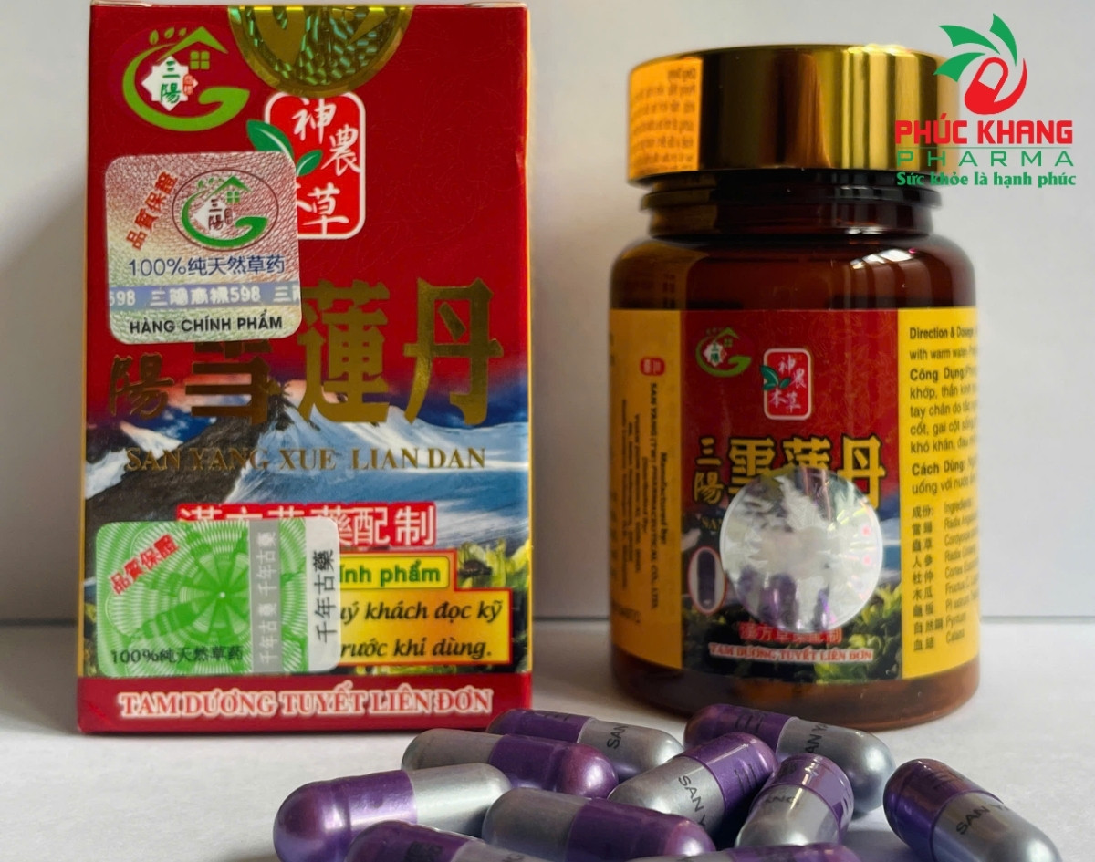 Giới thiệu về sản phẩm Viên Uống Xương Khớp Tam Dương Tuyết Liên Đơn