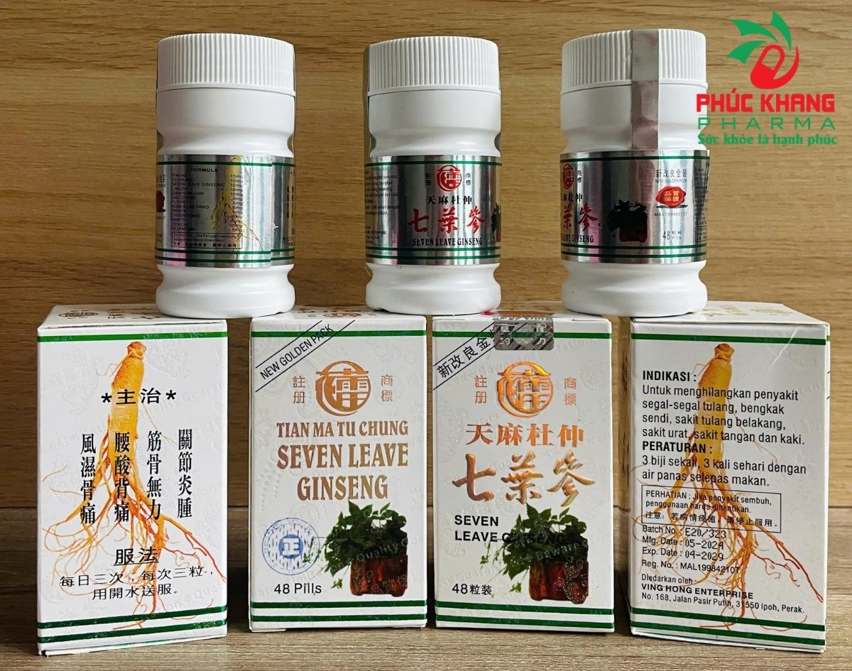 Công Dụng Của Viên Uống Xương Khớp Thất Diệp Sâm