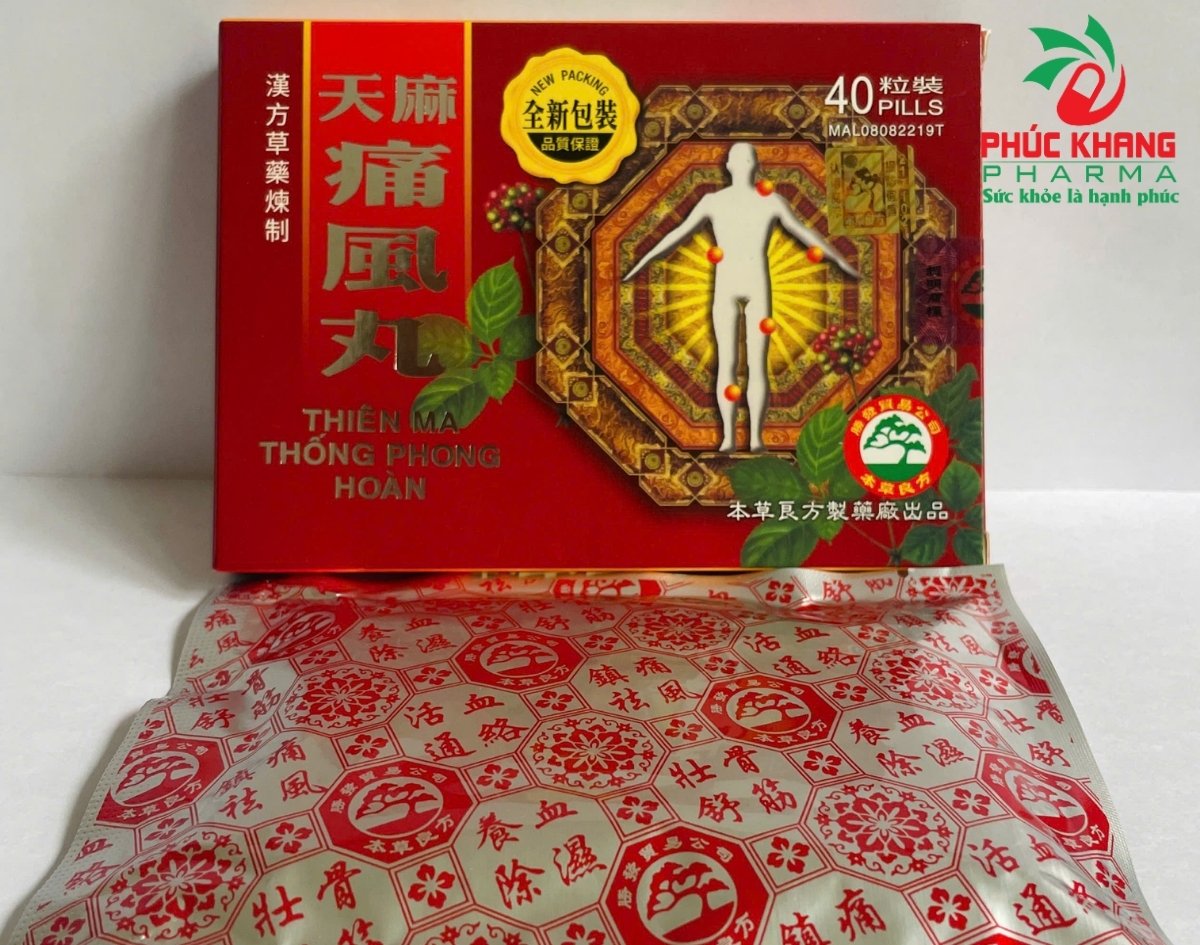 Giới Thiệu Về Sản Phẩm Viên Uống Xương Khớp Thiên Ma Thống Phong Hoàn