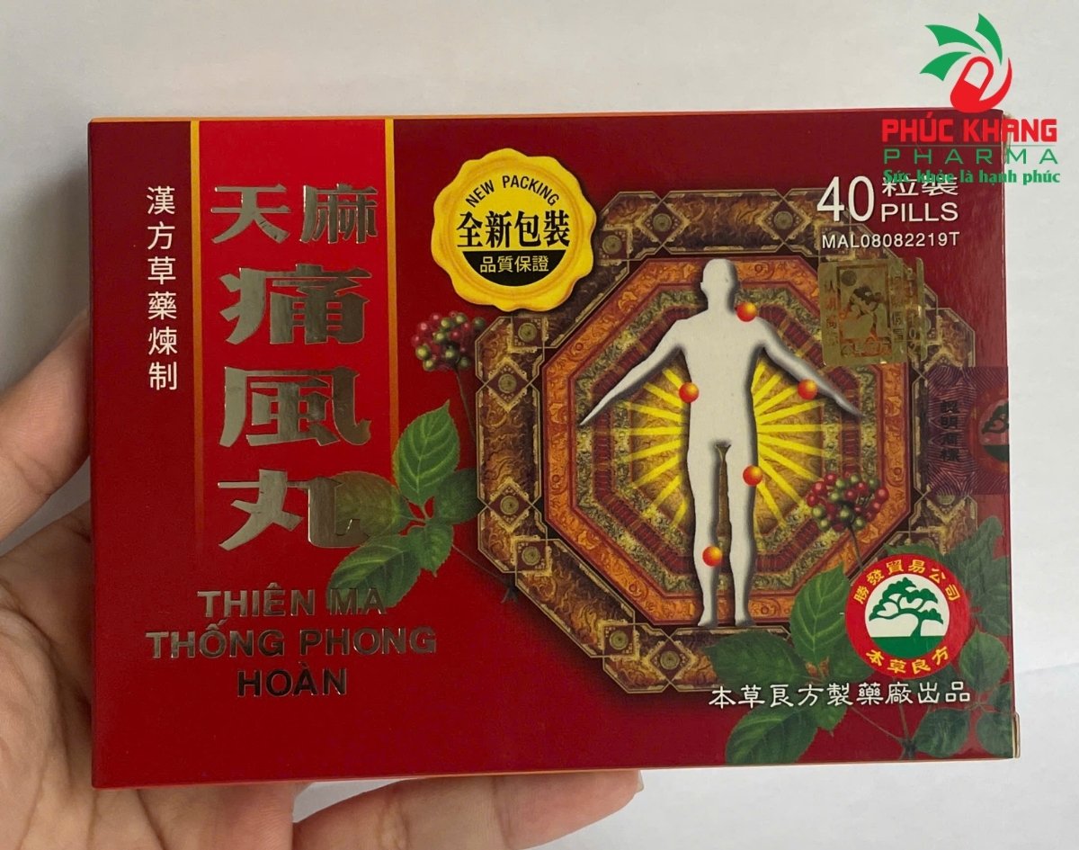 Hướng Dẫn Cách Phân Biệt Viên Uống Xương Khớp Thiên Ma Thống Phong Hoàn Chính Hãng