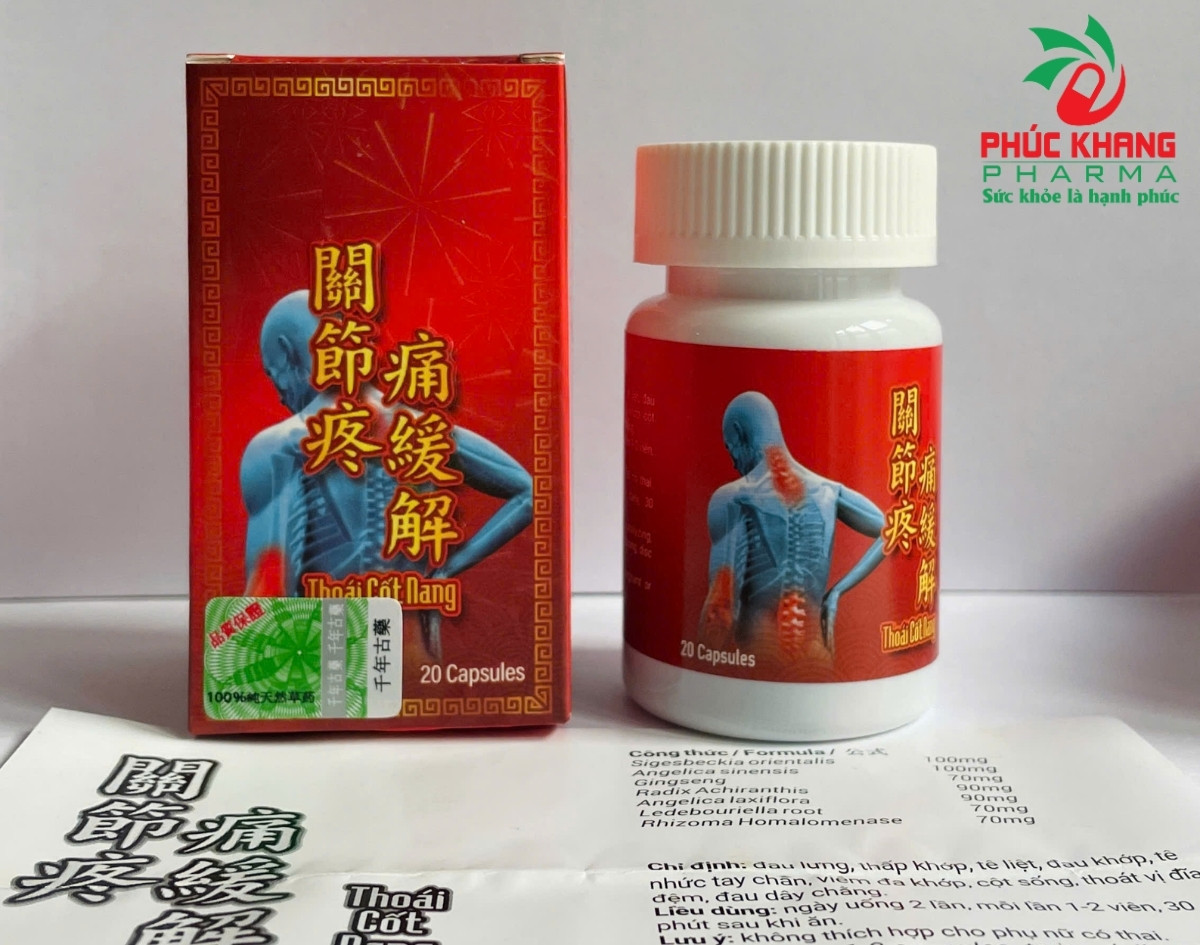 Giới Thiệu Về Sản Phẩm Viên Uống Xương Khớp Thoái Cốt Nang