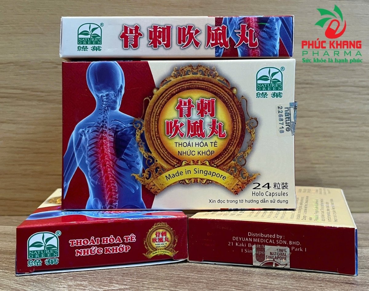 Giới Thiệu Về Sản Phẩm Viên Uống Xương Khớp Thoái Hóa Tê Nhức Khớp Singapore