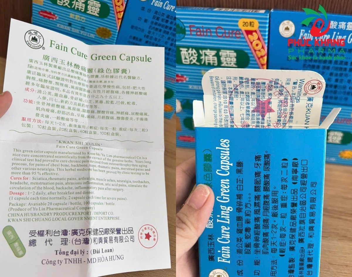 Công Dụng Của Viên Uống Xương Khớp Toan Thống Linh