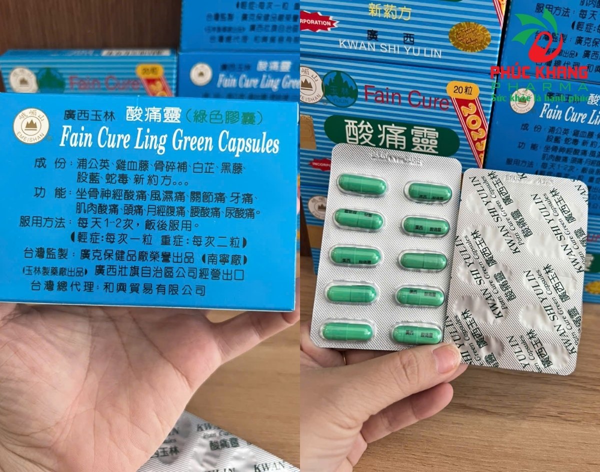 Quy Cách Đóng Gói Và Cách Bảo Quản Viên Uống Xương Khớp Toan Thống Linh