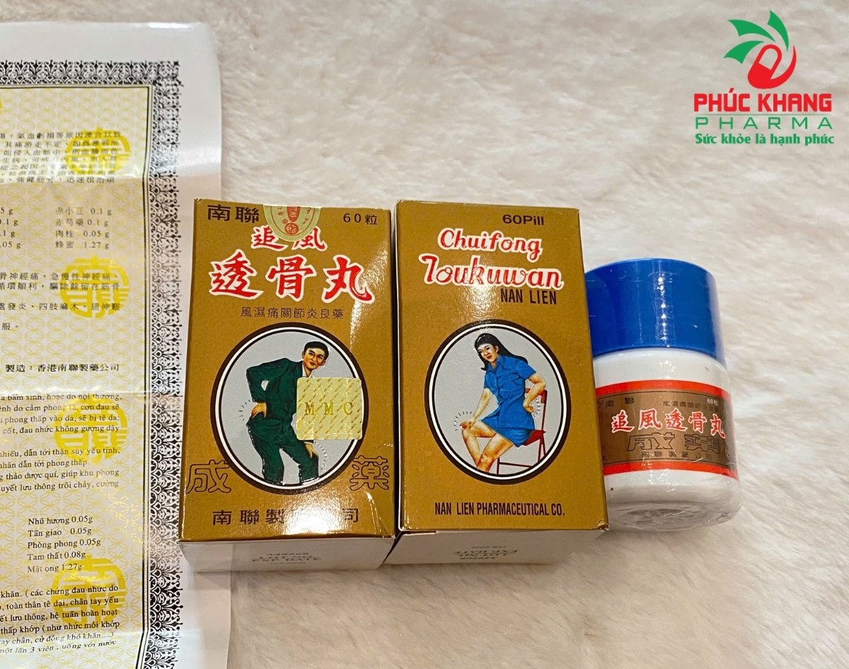 Giới thiệu về sản phẩm Viên Uống Xương Khớp Truy Phong Thấu Cốt Hoàn