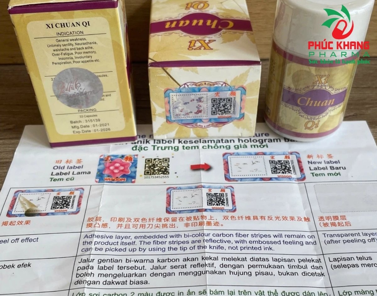 Công Dụng Của Viên Uống Xương Khớp Xi Chuan Wan