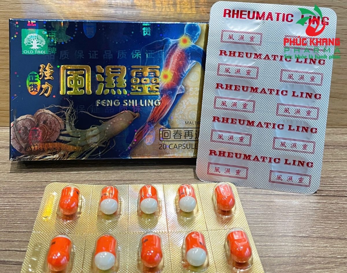 Giới thiệu về sản phẩm Viên Xương Khớp Cường Lực Phong Thấp Linh - Feng Shi Ling