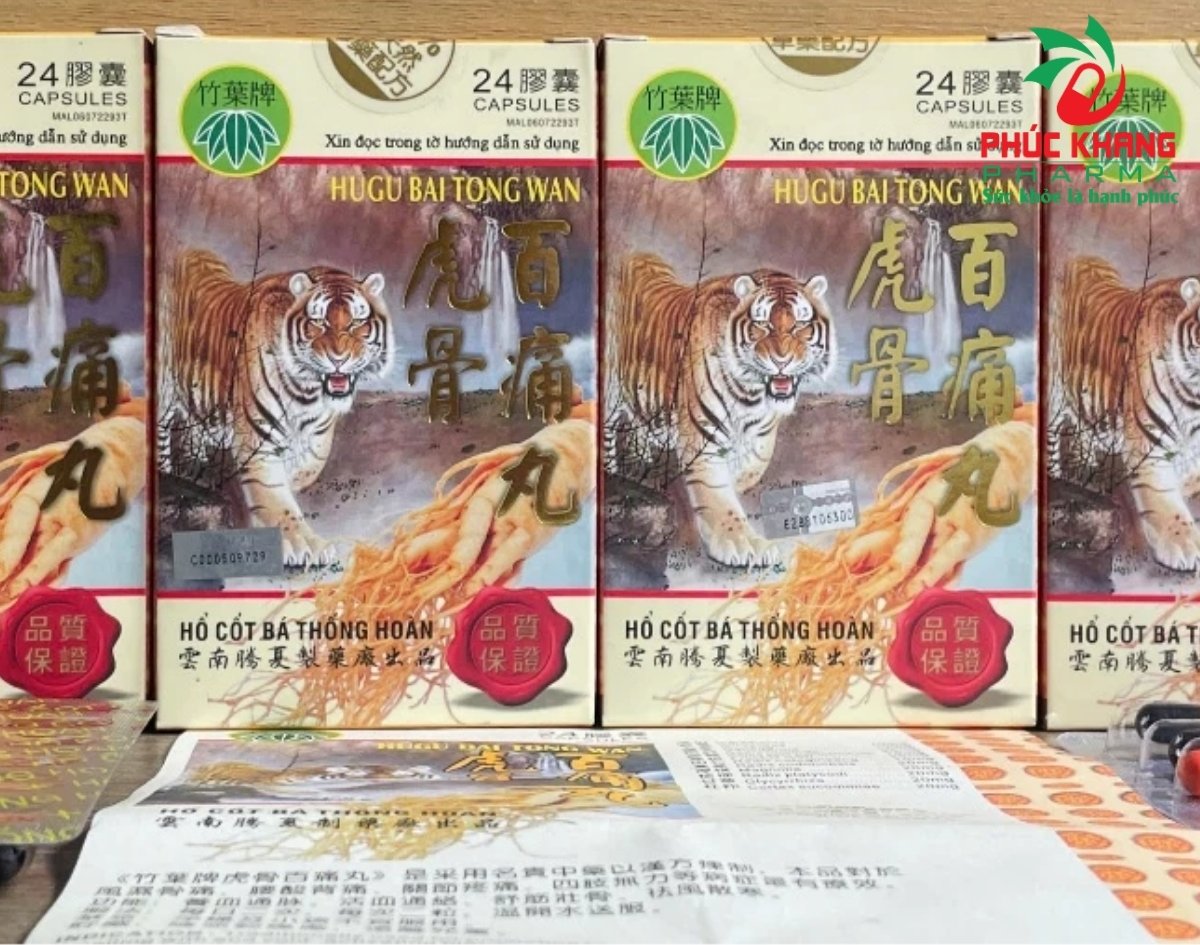  Giới thiệu về Viên Xương Khớp Hổ Cốt Bá Thống Hoàn