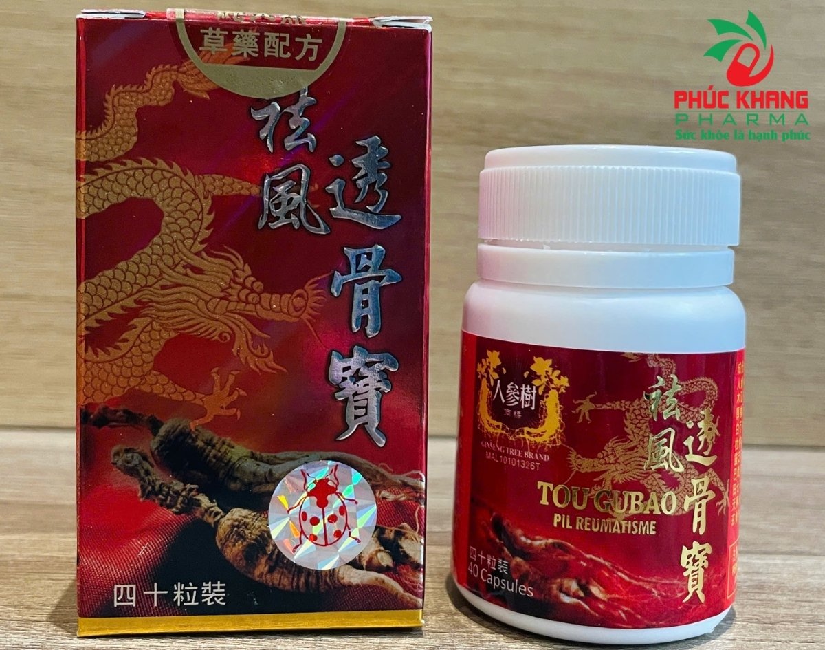 Giới Thiệu Về Sản Phẩm Viên Xương Khớp Nhân Sâm Thấu Cốt Bảo - Tou Gubao