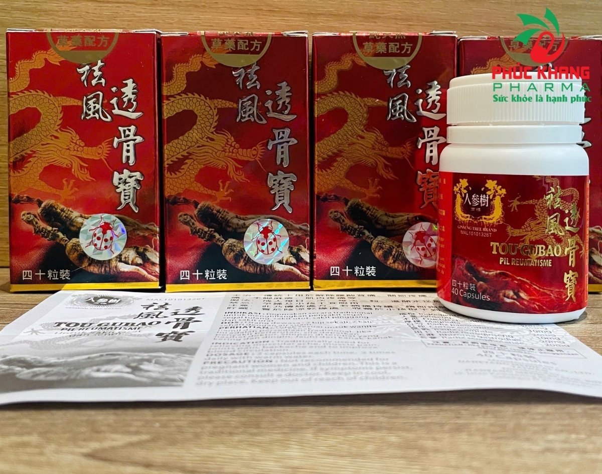 Công Dụng Của Viên Xương Khớp Nhân Sâm Thấu Cốt Bảo - Tou Gubao