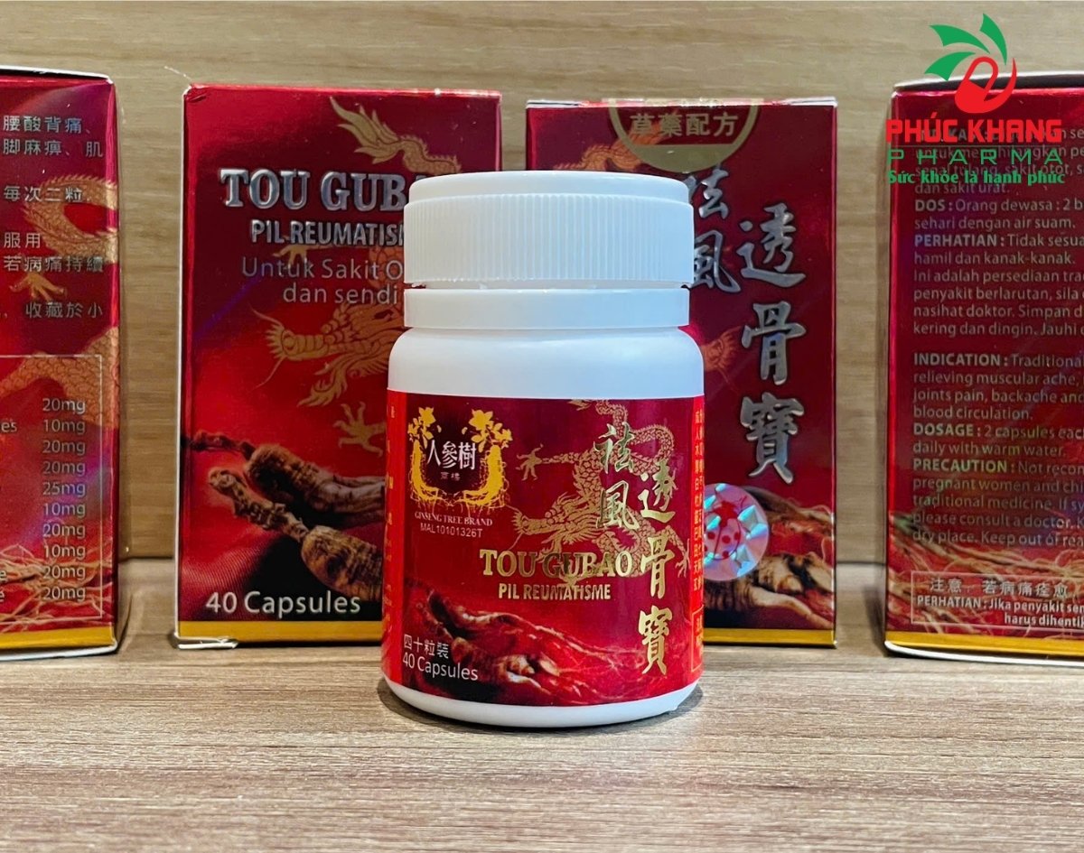 Hướng Dẫn Cách Phân Biệt Viên Xương Khớp Nhân Sâm Thấu Cốt Bảo - Tou Gubao Chính Hãng