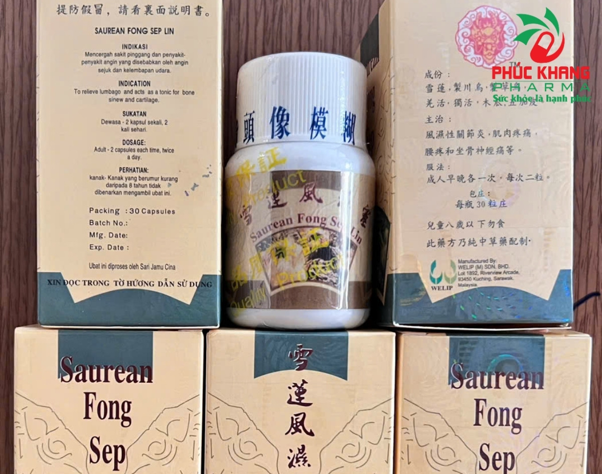 Giới thiệu về sản phẩm Viên Xương Khớp Tuyết Liên Phong Thấp Linh