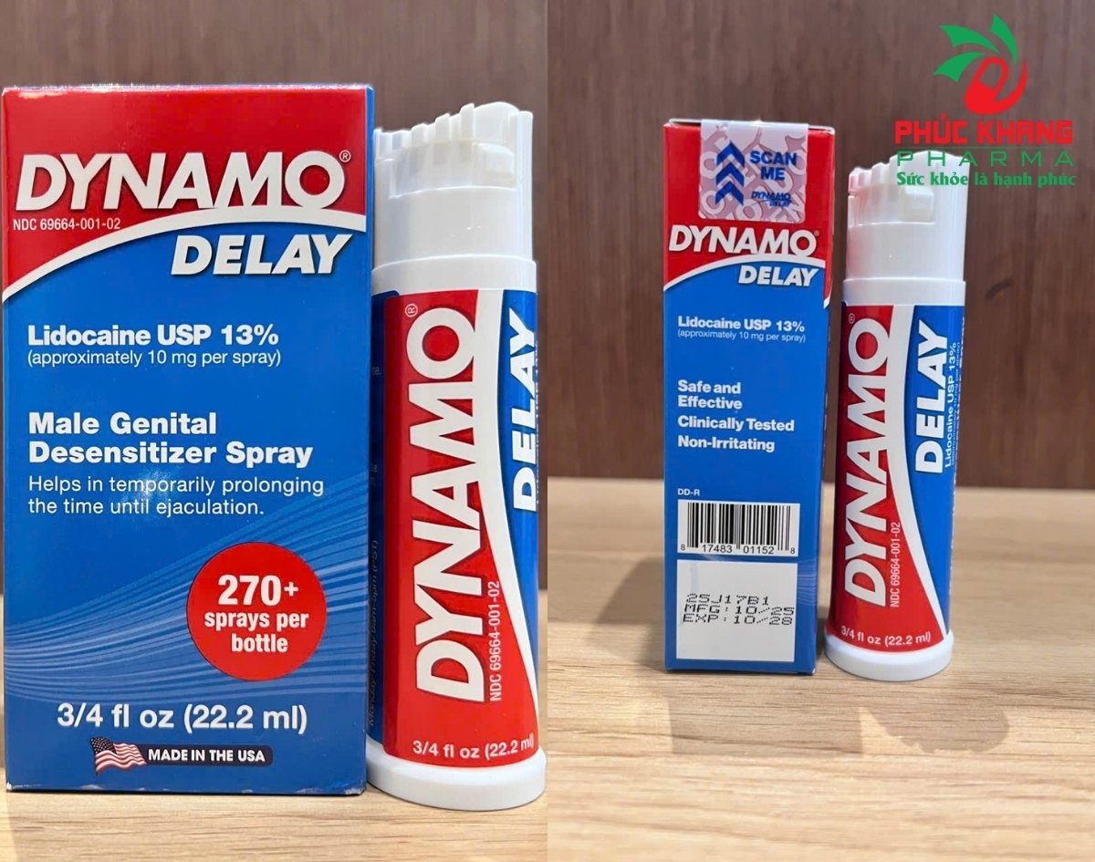 Lời Giới Thiệu Về Sản Phẩm Xịt Kéo Dài Thời Gian Dynamo Delay