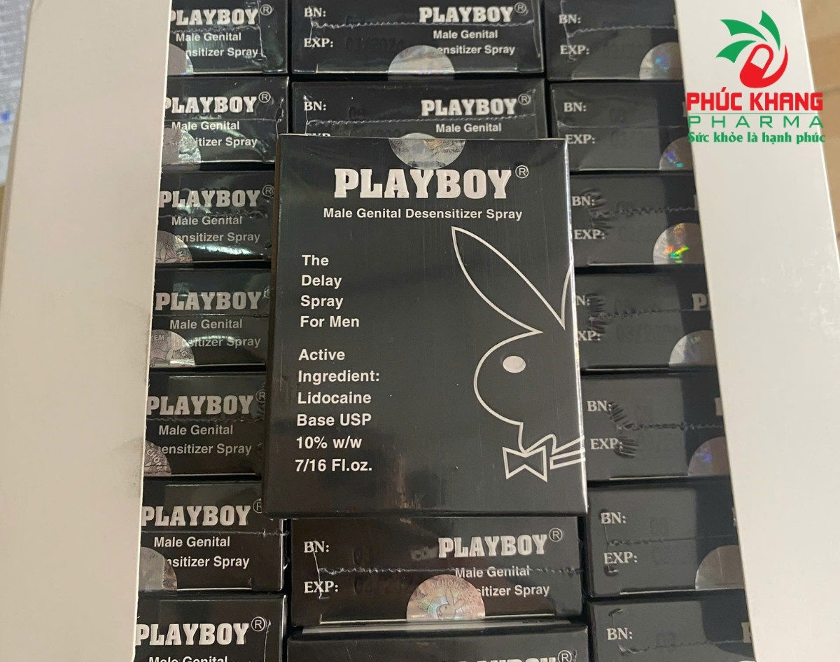 Lời Giới Thiệu Về Sản Phẩm Xịt Playboy Male Genital Desensitizer Spray