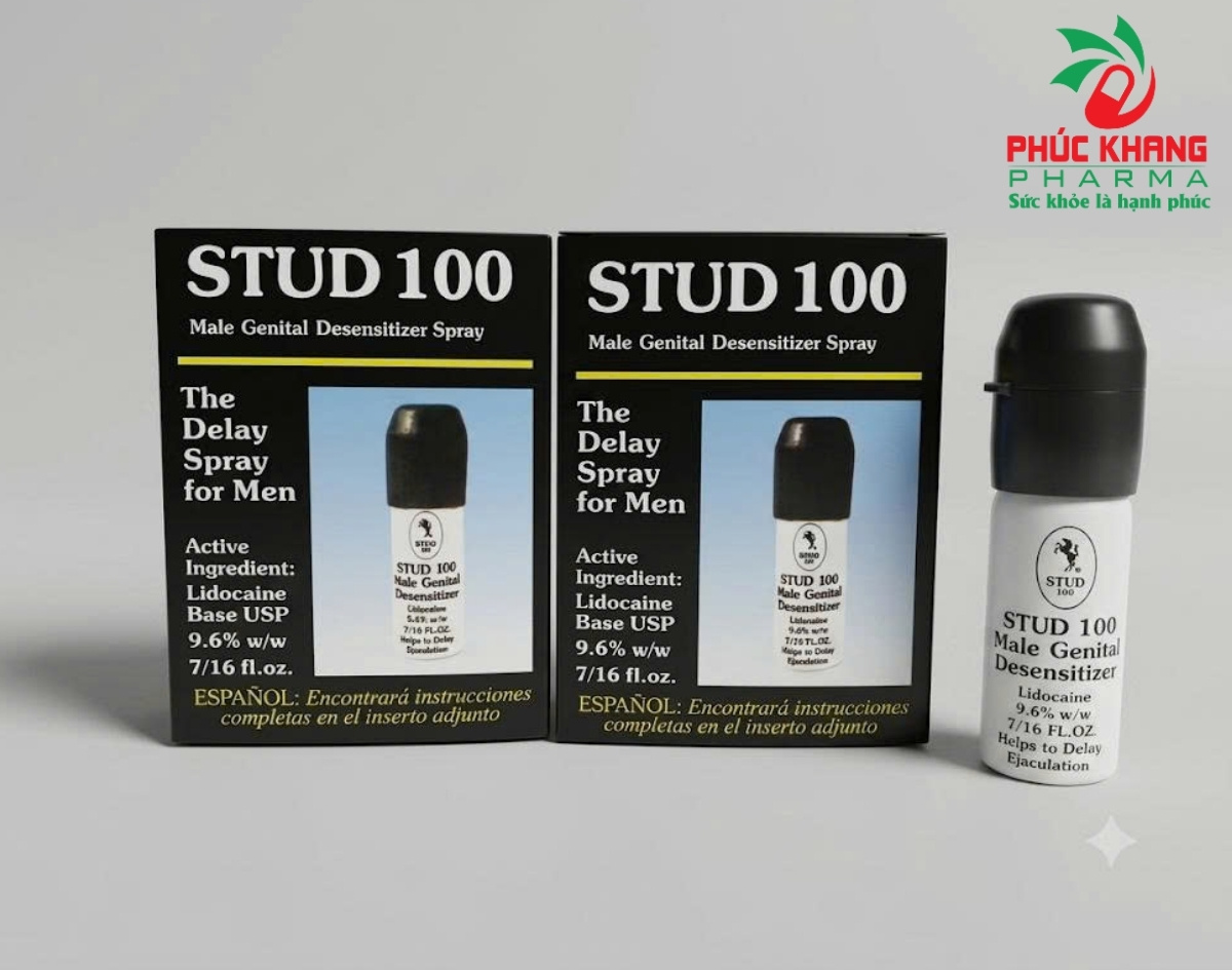 Lời Giới Thiệu Về Sản Phẩm Xịt Kéo Dài Thời Gian Stud 100